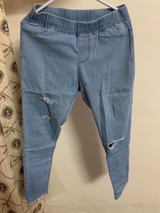 Light Blue Ripped Jean