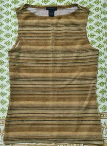 Striped Sleeveless Top