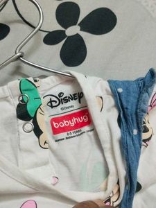 Girls Babyhug Disney Suit