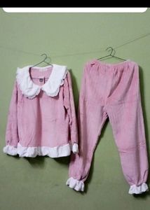 New/Unused Korean Fluffy Woolen Cord Set