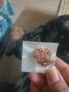 Rose Gold Flower Necklace