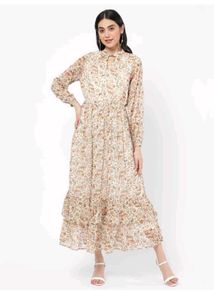 Floral Print Maxi Dress For Women