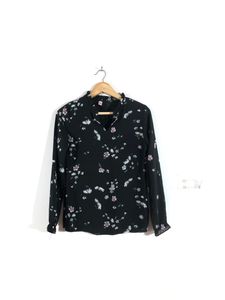 Black Printed Top(Women’s)