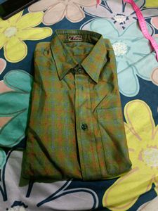 Patterned Short Sleeve Shirt