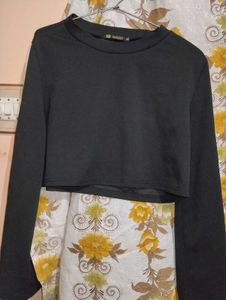 Black Crop Top