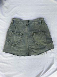 Denim Mini Skirt