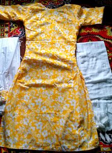 ✨New Yellow Kurti Set✨