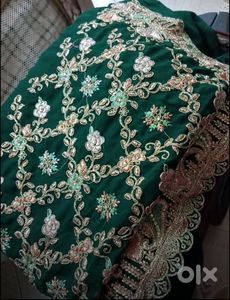 heavy bridal saree