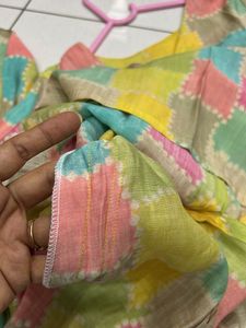 Patchwork Kurta Cord Set