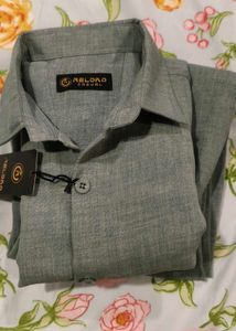Pista Green Linen Co-ord set For Man