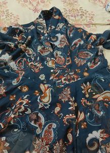 Paisley Print Top