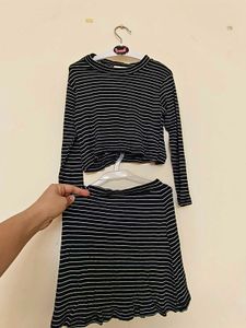 Striped Two-Piece Set