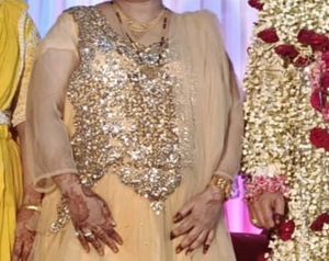 Golden Colour Heavy Gown