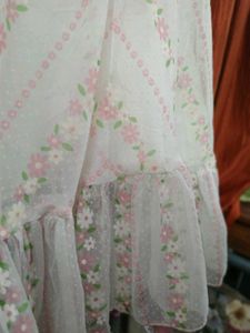 Floral White Maxi Dress