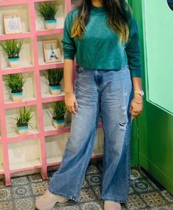 Sea Green Sweatshirt.
