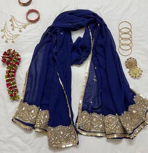 Elegant Navy Blue Kurta Set