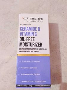 Oil Free Moisturizer - Dr Sheths