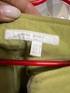Zara Yellow Flare Pants