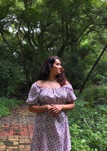 Floral Puff Sleeve Mini Dress