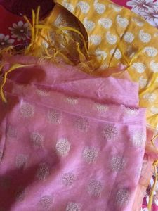 Beautiful Cotton Silk Kurta Dupatta