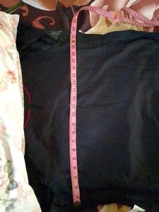 Black &amp; Gold Embroidered Kurti