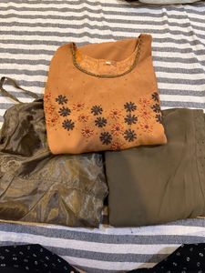 Peach Salwar Suit