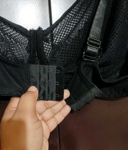 Black ⚫ Net Design Bra for 44 Bust