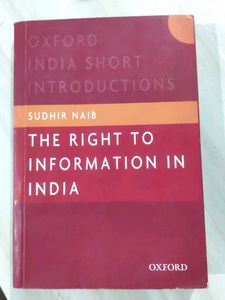 Right to Information in India
