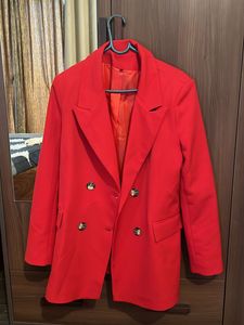 Bright Red Ladies Blazer From Trendyol