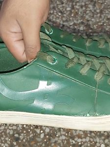 Dark Green Sneakers