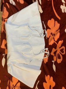 ZARA SHORT BOW DRESS