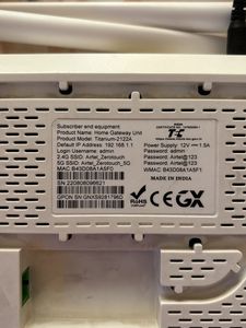 Airtel router