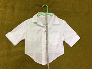 Simple Cropped Shirt Size Xs