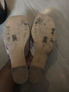 Beautiful tie and dye pattern heels