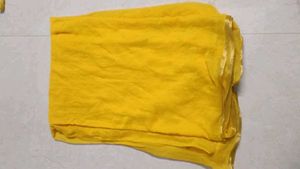 Elegant Yellow Saree