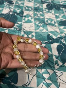 haldi chain Beaded Bracelet