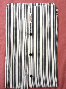 Mens Shirt White &amp; Grey