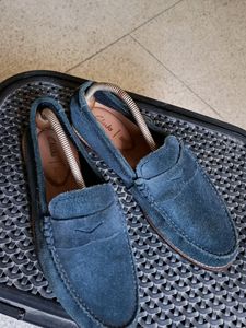 Genuine Suede Leather Loafers