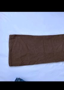 Bershka Y2k Brown Super Wide Baggy Jeans