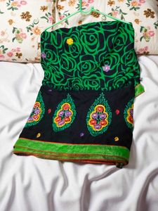 Embroidery Beautiful Party Daily Wear Saree