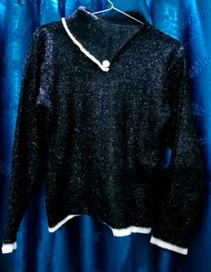 Sparkly Black Knit sweater