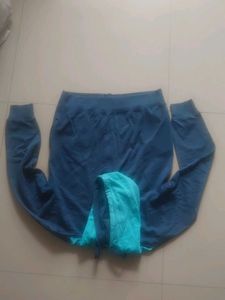 Hoodie with 'Positive' Print