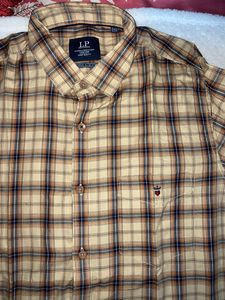 Men Louis Philippe LP Checks Shirt