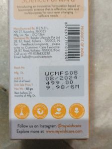 WishCare Sunscreen SPF 50+
