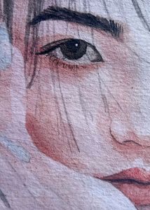 Watercolor Painting Of Jisoo Blackpink