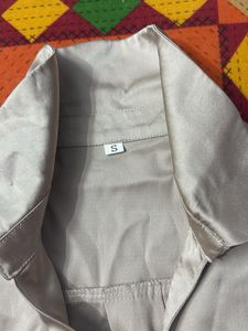 Silky Grey Crop Top