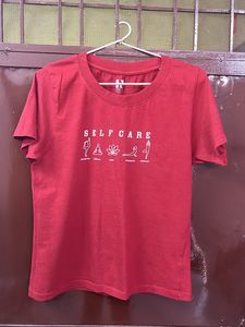 Here And Now Rust Color T Shirt L Size