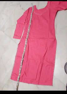 Elegant Pink Kurta Set