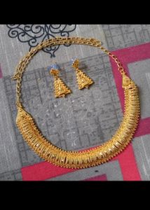 Alloy Gold Plated Jewel Set