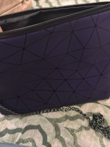 Purple Pouch Sling Bag
